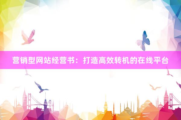 营销型网站经营书：打造高效转机的在线平台